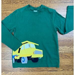 Hanna Andersson Boys' Construction Truck Shirt Size 6-7